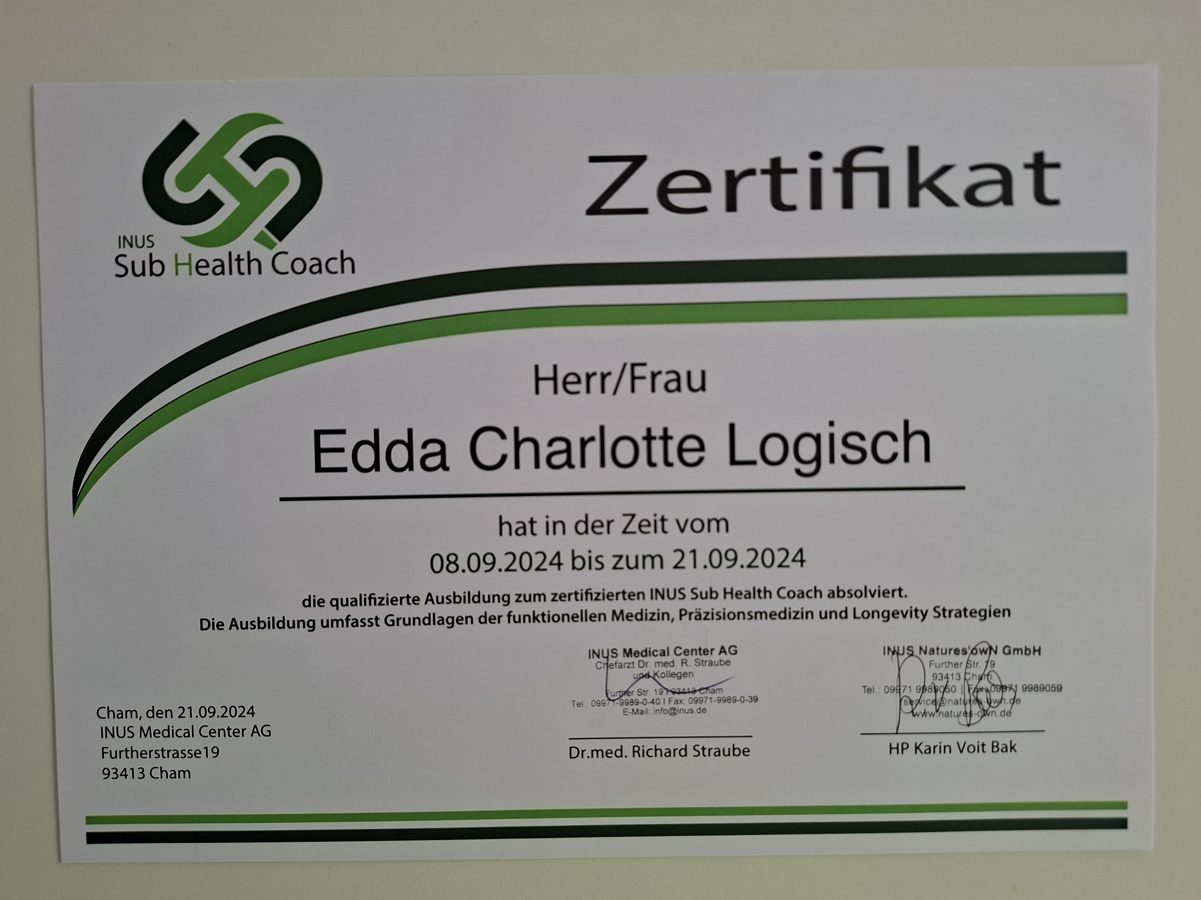 Zertifikat 3