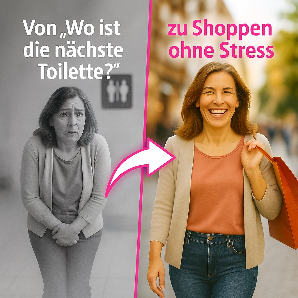 Vom ständigen Toiletten-Suchen zum entspannten Einkaufsbummel