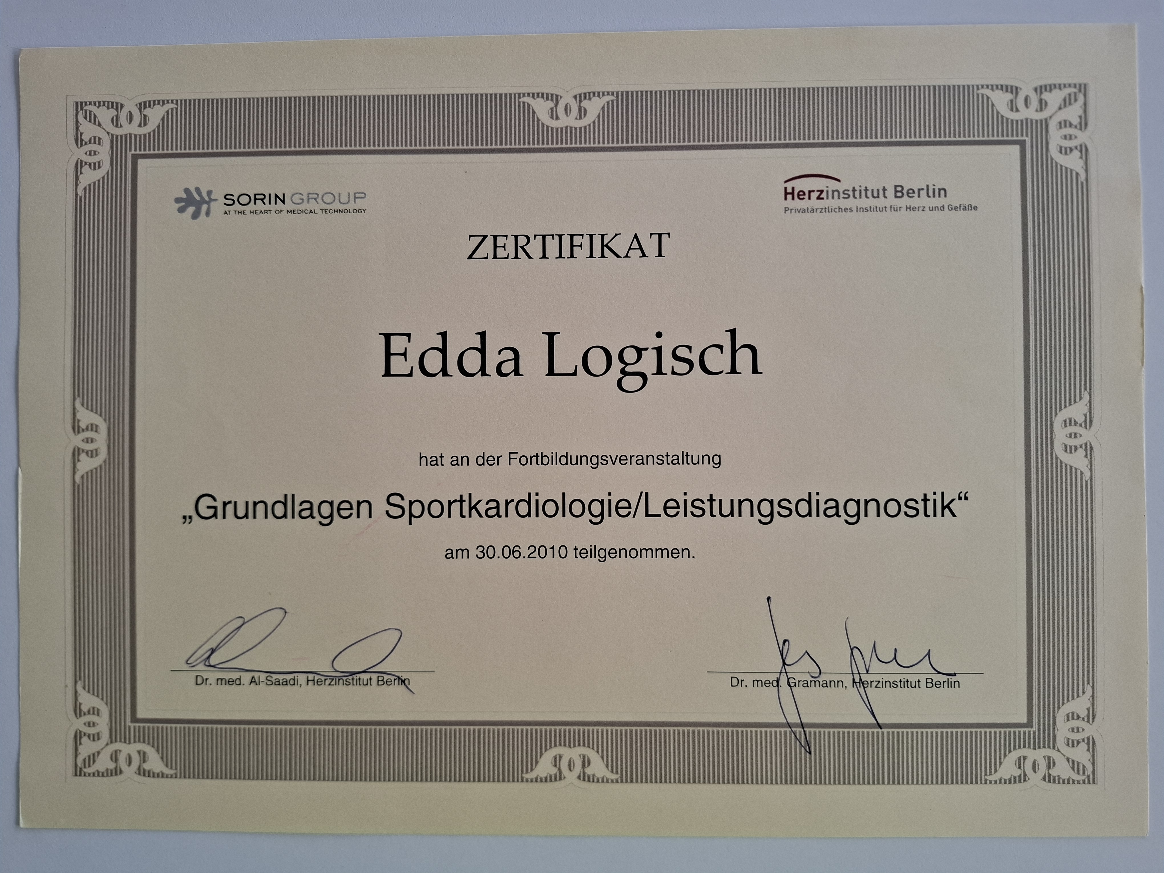 Zertifikat 11